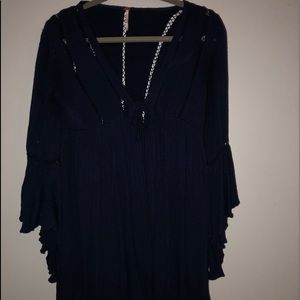 navy free people dress!!!